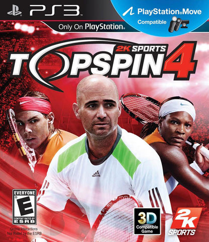 Top Spin 4 - PlayStation 3 Video Games 2K Sports   
