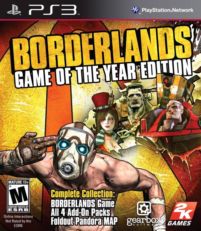 Borderlands: Game of the Year Edition - (PS3) PlayStation 3 [Pre-Owned] Video Games Take-Two Interactive   
