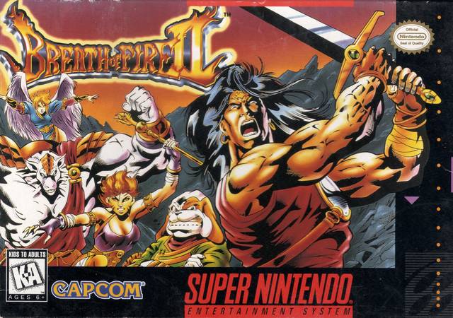 Breath of Fire II - (SNES) Super Nintendo [Pre-Owned] Video Games Capcom   