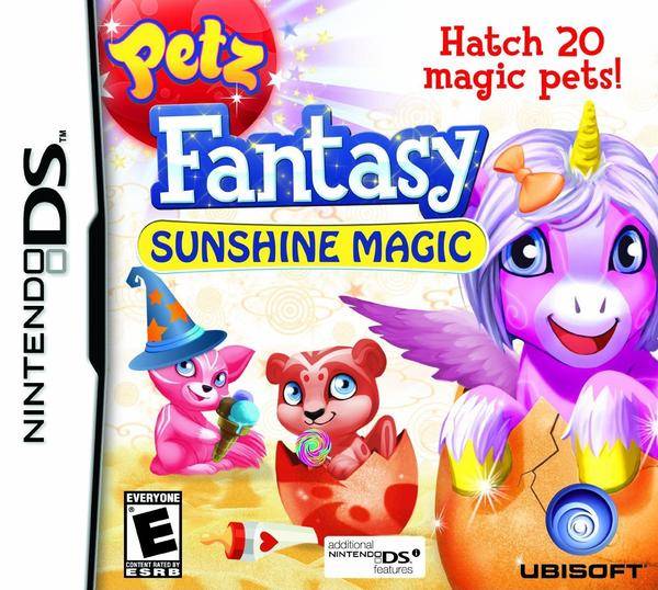 Petz Fantasy: Sunshine Magic - Nintendo DS Video Games Ubisoft   