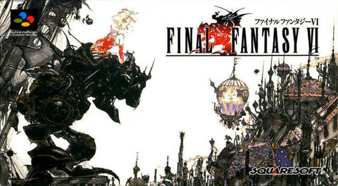 Final Fantasy VI - Super Famicom (Japanese Import) [Pre-Owned] Video Games SquareSoft   