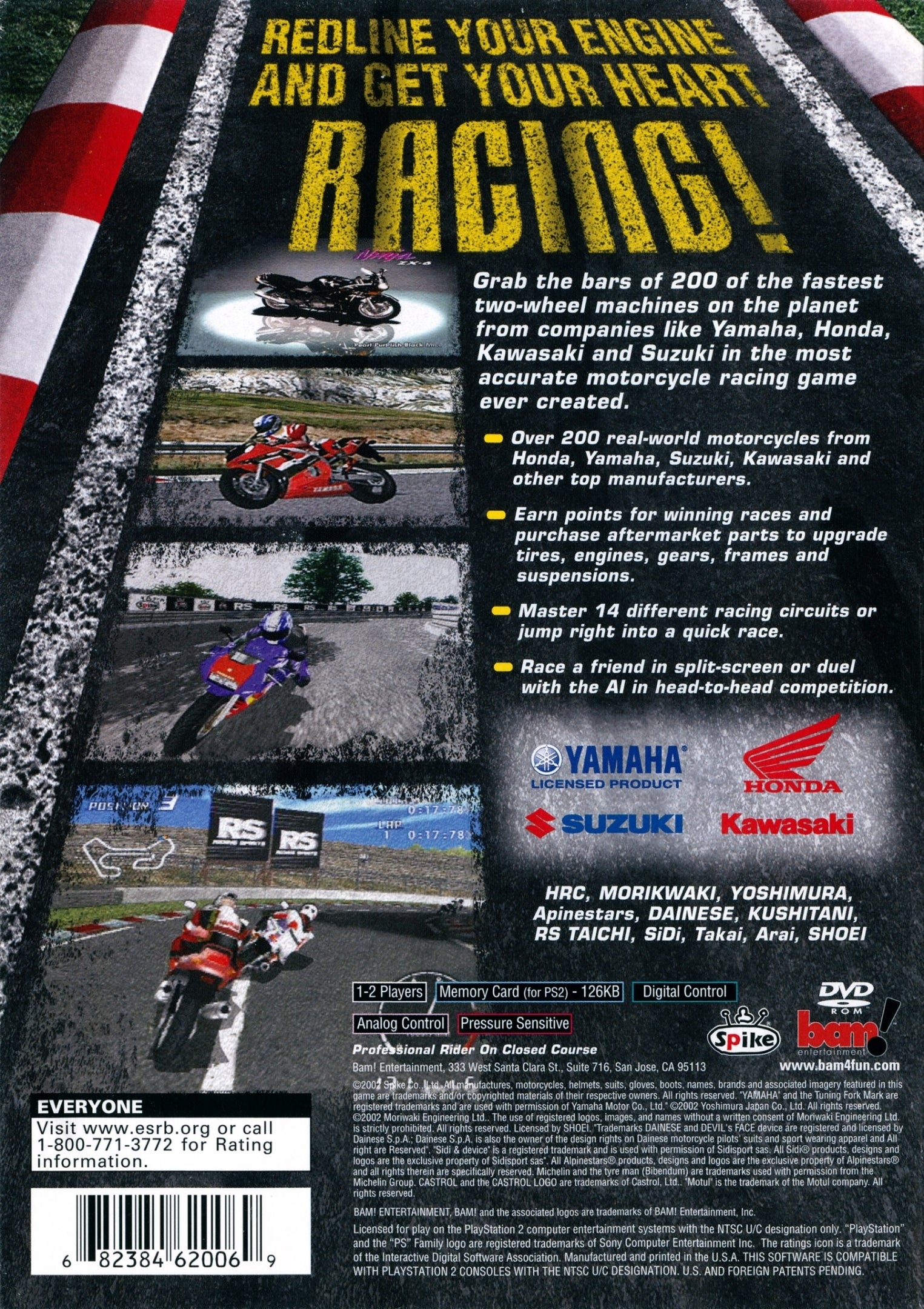 RS: Riding Spirits - (PS2) PlayStation 2 [Pre-Owned] Video Games Spike   