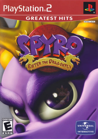 Spyro: Enter the Dragonfly (Greatest Hits) - (PS2) PlayStation 2 [Pre-Owned] Video Games Universal Interactive   