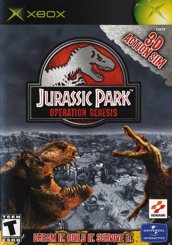 Jurassic Park: Operation Genesis - Xbox Video Games Universal Interactive   