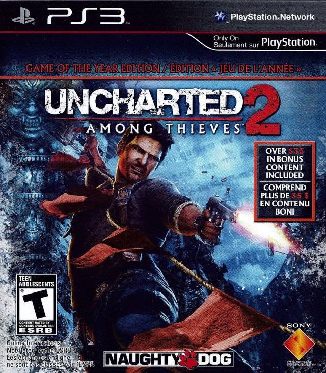 Uncharted 2: Among Thieves (Game of the Year Edition) - (PS3) PlayStation 3 Video Games SCEA   