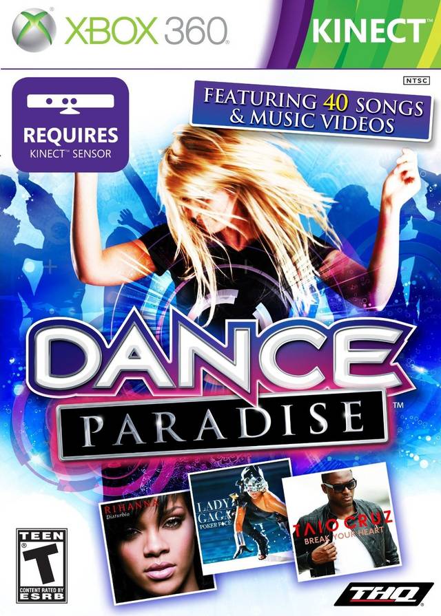 Dance Paradise (Kinect Required) - Xbox 360 [Pre-Owned] Video Games THQ   