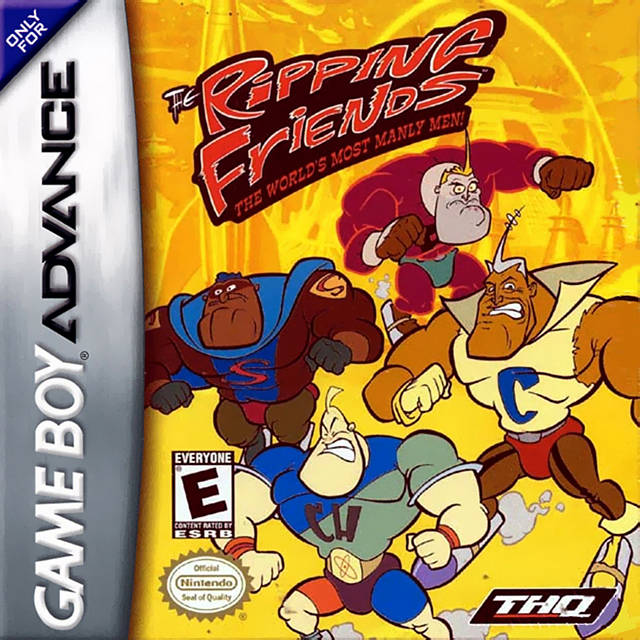 The Ripping Friends: The World's Most Manly Men! - (GBA) Game Boy Advance [Pre-Owned] Video Games THQ   