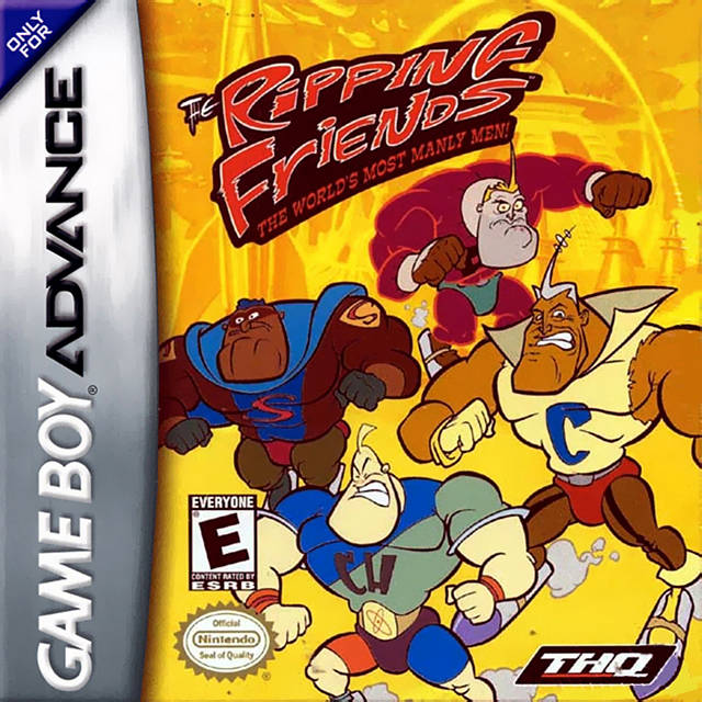 The Ripping Friends: The World's Most Manly Men! - (GBA) Game Boy Advance Video Games THQ   