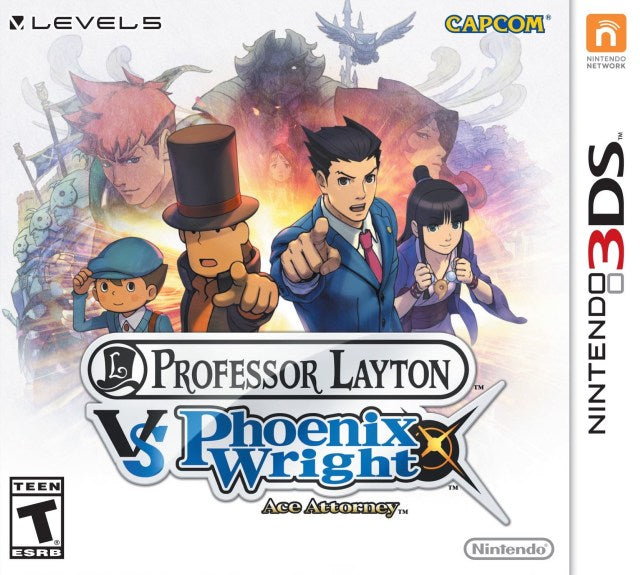 Professor Layton VS Phoenix Wright Ace Attorney - Nintendo 3DS [Pre-Owned] Video Games Nintendo   