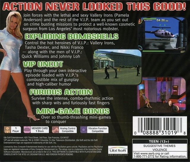 V.I.P. - (PS1) PlayStation 1 Video Games Ubisoft   