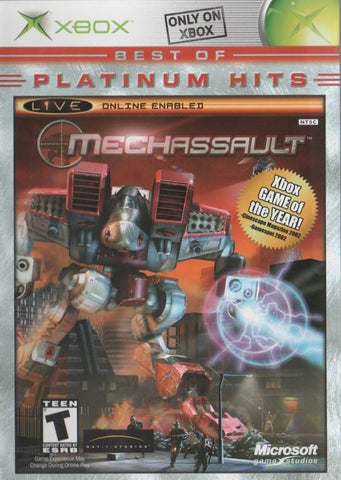 MechAssault (Best of Platinum Hits) - Xbox Video Games Microsoft Game Studios   