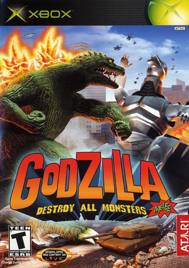 Godzilla: Destroy All Monsters Melee - Xbox Video Games Atari SA   