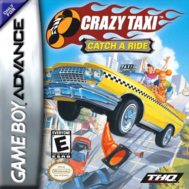 Crazy Taxi: Catch a Ride - (GBA) Game Boy Advance [Pre-Owned] Video Games THQ   