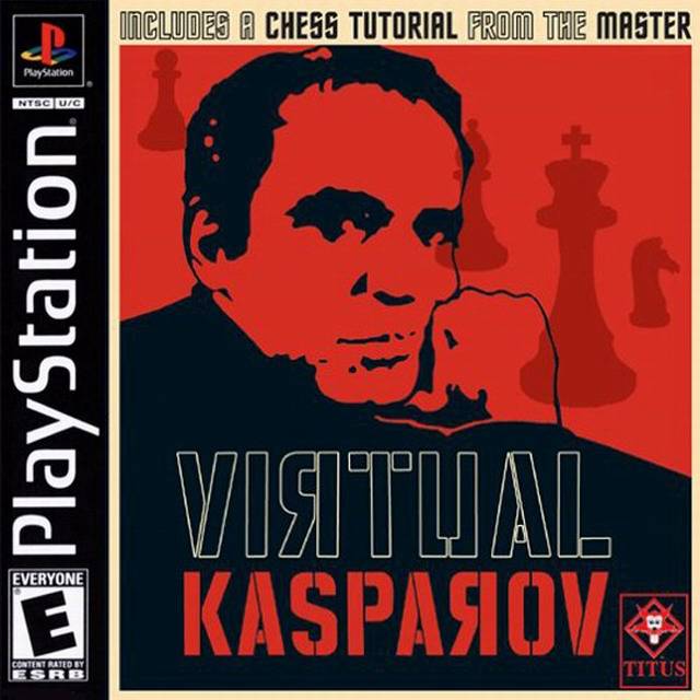 Virtual Kasparov - (PS1) PlayStation 1 Video Games Titus Software   