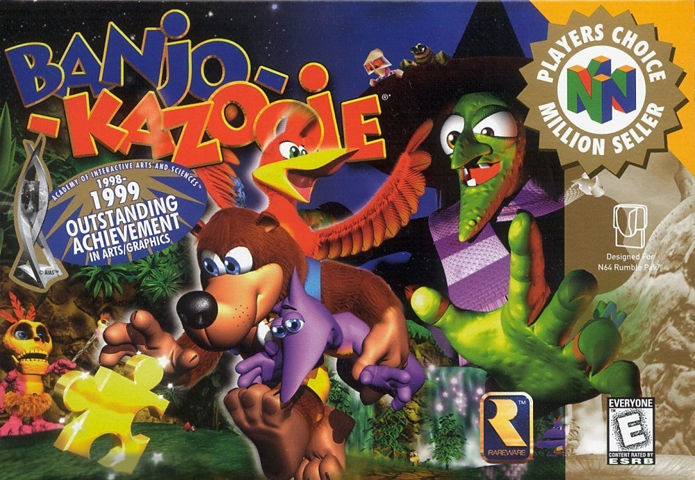 Banjo-Kazooie (Player's Choice) - (N64) Nintendo 64 [Pre-Owned] Video Games Nintendo   