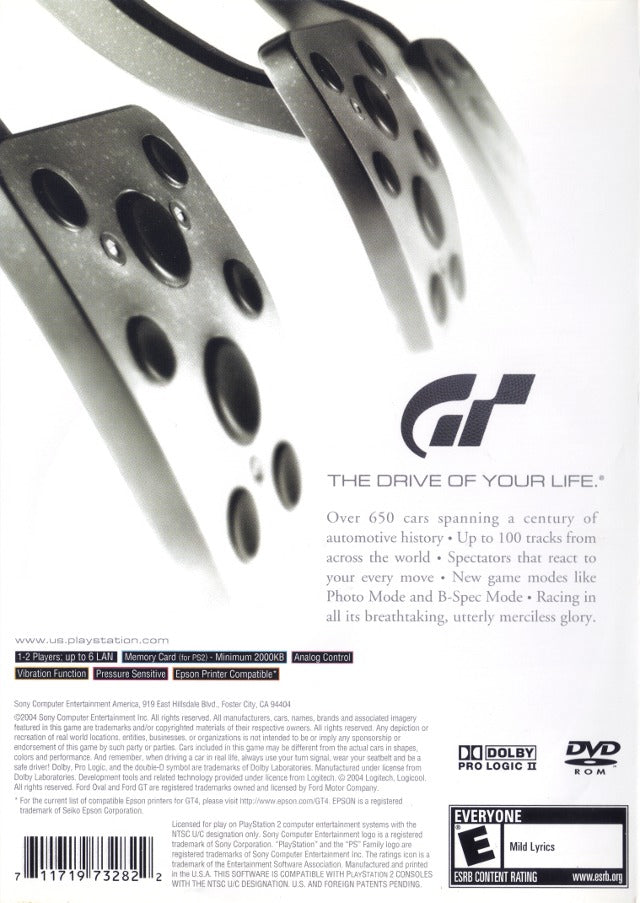 Gran Turismo 4 - (PS2) PlayStation 2 [Pre-Owned] Video Games SCEA   