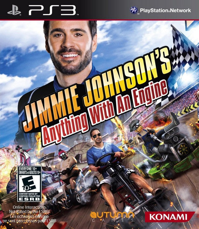Jimmie Johnson's Anything With an Engine - (PS3) PlayStation 3 Video Games Konami   