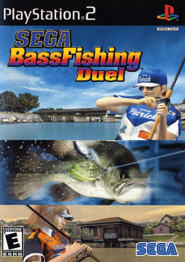 Sega Bass Fishing Duel - (PS2) PlayStation 2 Video Games Sega   
