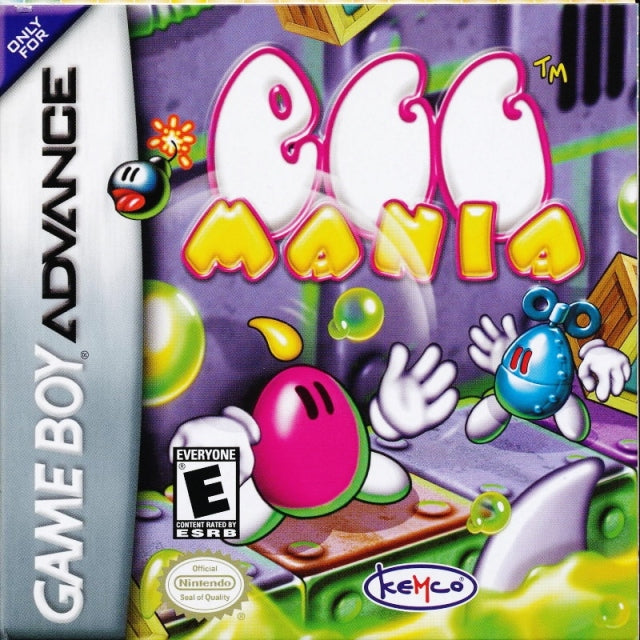 Egg Mania - (GBA) Game Boy Advance Video Games Kemco   