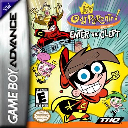 The Fairly OddParents! Enter the Cleft - (GBA) Game Boy Advance Video Games THQ   