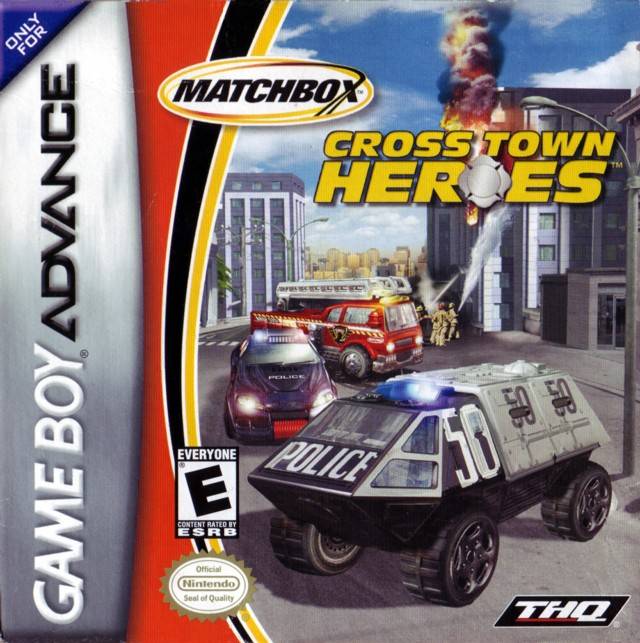 Matchbox Cross Town Heroes - (GBA) Game Boy Advance Video Games THQ   