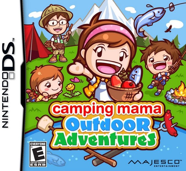 Camping Mama: Outdoor Adventures - (NDS) Nintendo DS Video Games Office Create   