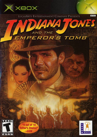 Indiana Jones and the Emperor's Tomb - Xbox Video Games LucasArts   