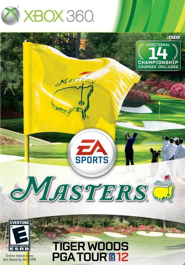 Tiger Woods PGA Tour 12: The Masters - Xbox 360 [Pre-Owned] Video Games Electronic Arts   
