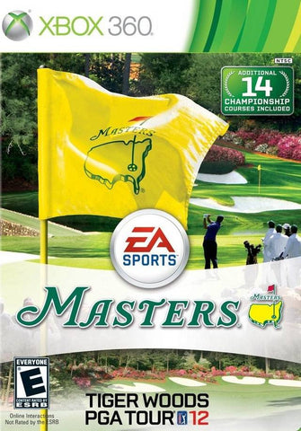Tiger Woods PGA Tour 12: The Masters - Xbox 360  [Pre-Owned] Video Games Electronic Arts   