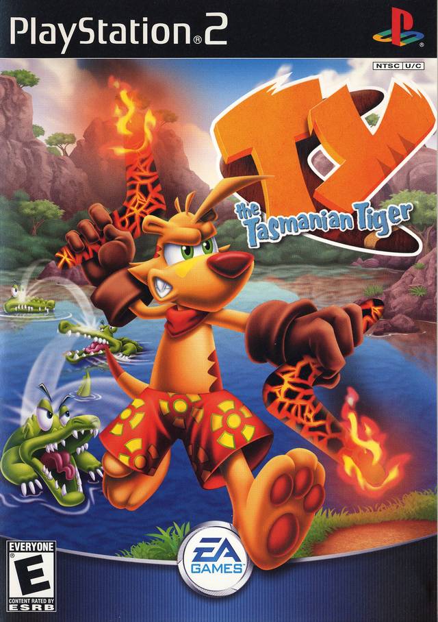 Ty the Tasmanian Tiger - (PS2) PlayStation 2 [Pre-Owned] Video Games EA Games   