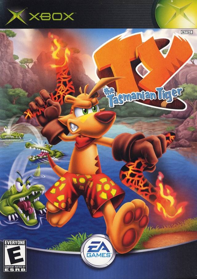 Ty the Tasmanian Tiger - Xbox Video Games EA Games   