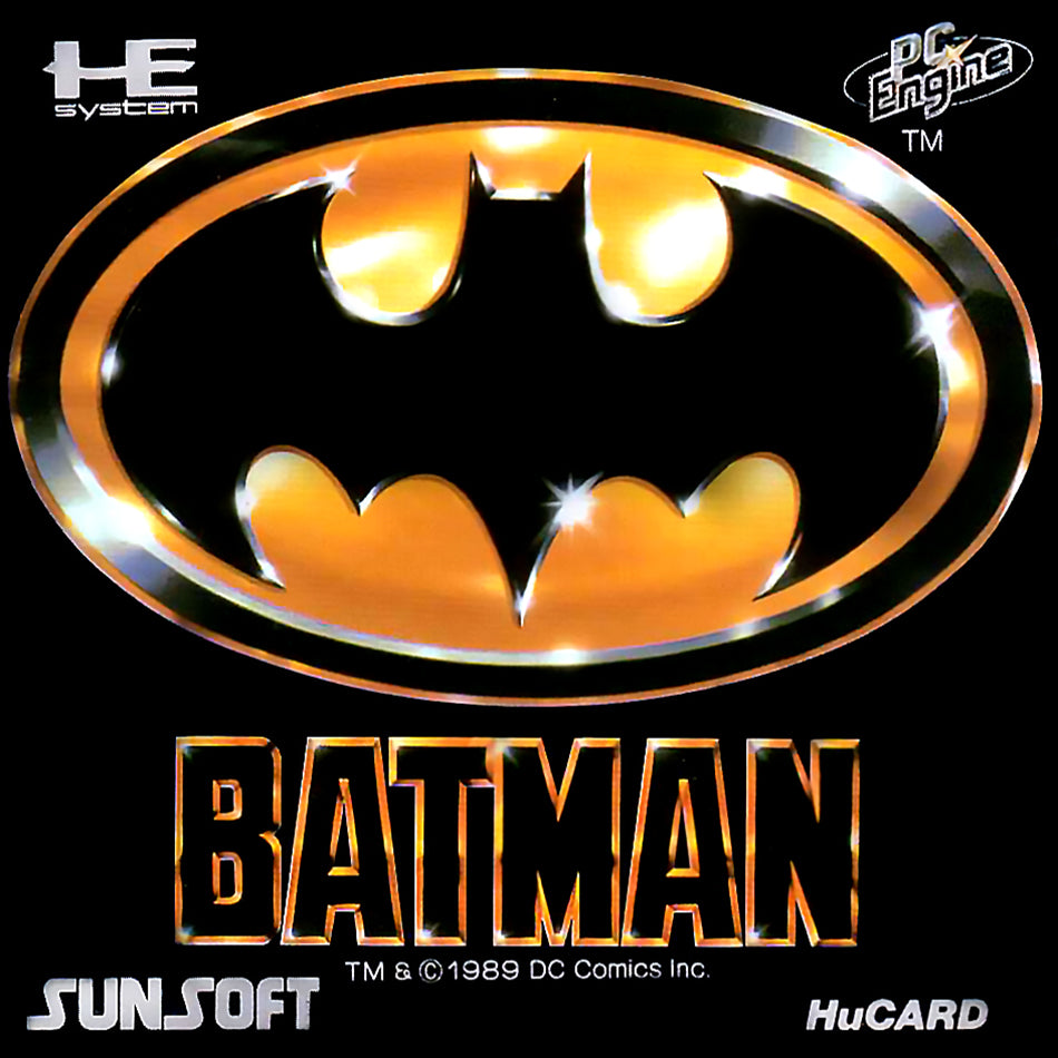 Batman - (PCE) PC-Engine [Pre-Owned] (Japanese Import) Video Games SunSoft   