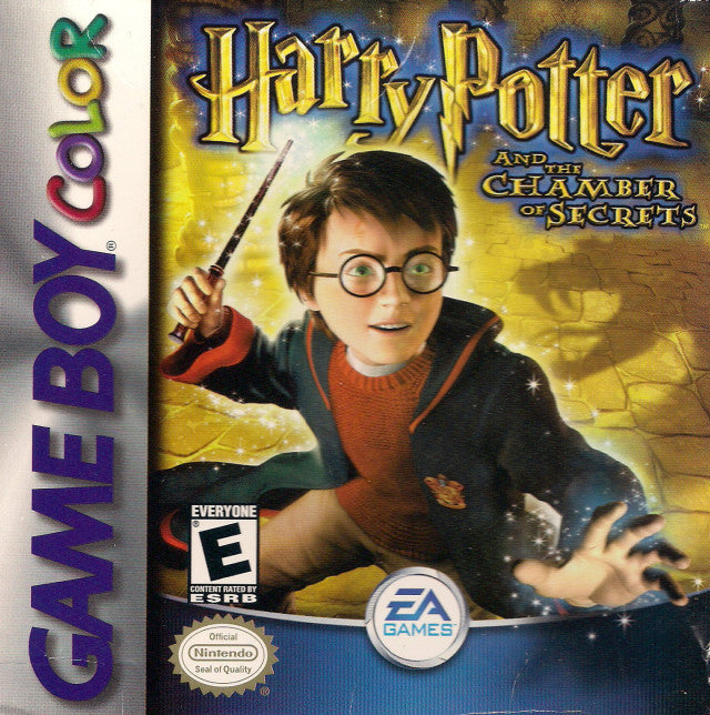 Harry Potter and the Chamber of Secrets - (GBC) Game Boy Color [Pre-Owned] Video Games EA Games   