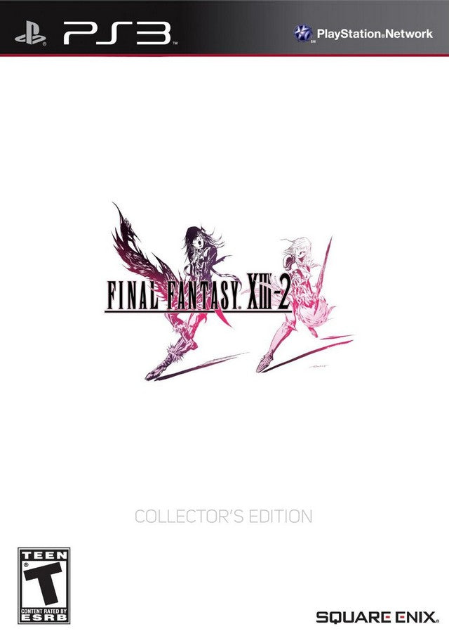 Final Fantasy XIII-2 (Limited Collector's Edition) - (PS3) PlayStation 3 [Pre-Owned] Video Games Square Enix   