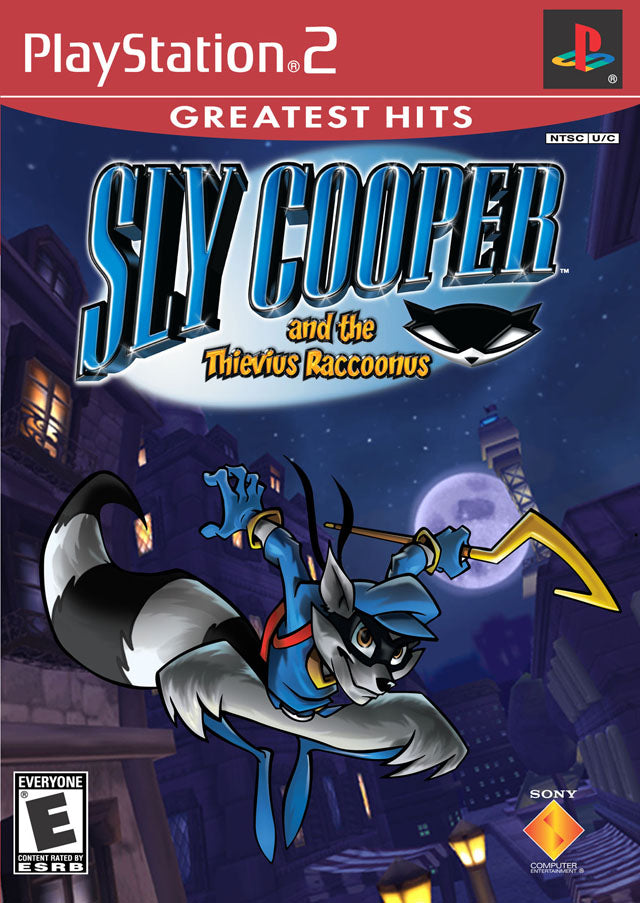 Sly Cooper and the Thievius Raccoonus (Greatest Hits) - (PS2) PlayStation 2 [Pre-Owned] Video Games SCEA   