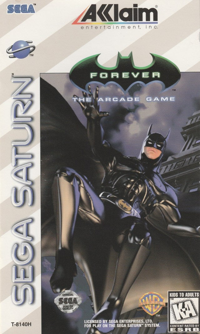 Batman Forever: The Arcade Game - (SS) SEGA Saturn [Pre-Owned] Video Games Acclaim   