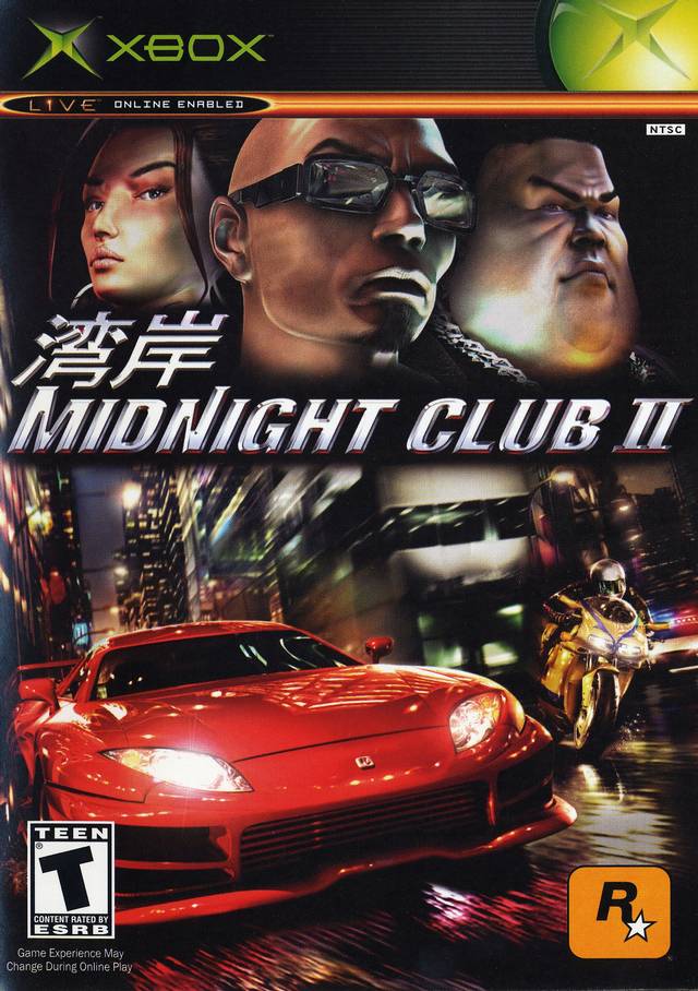 Midnight Club II - (XB) Xbox [Pre-Owned] Video Games Rockstar Games   