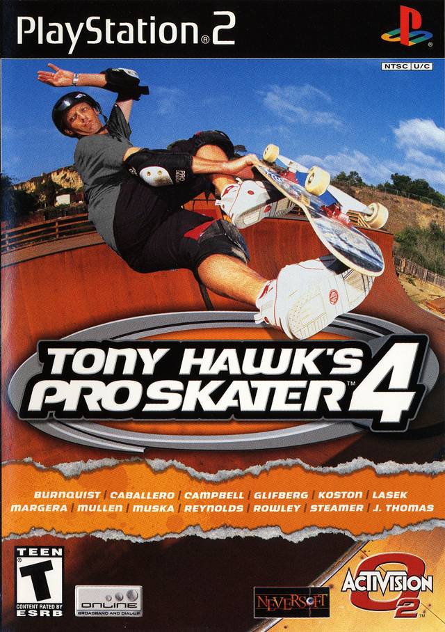 Tony Hawk's Pro Skater 4 - PlayStation 2 Video Games Activision   