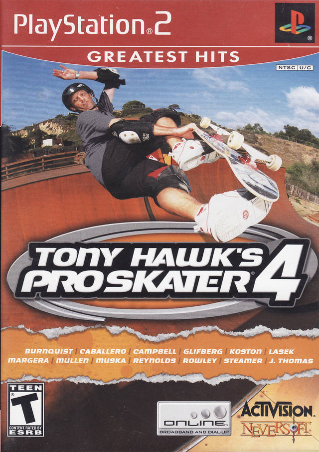 Tony Hawk's Pro Skater 4 (Greatest Hits) - (PS2) PlayStation 2 [Pre-Owned] Video Games Activision   