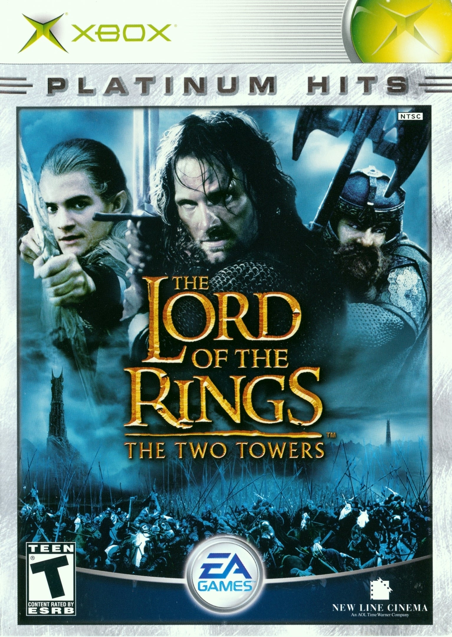 The Lord of the Rings: The Two Towers (Platinum Hits) - (XB) Xbox [Pre-Owned] Video Games EA Games   