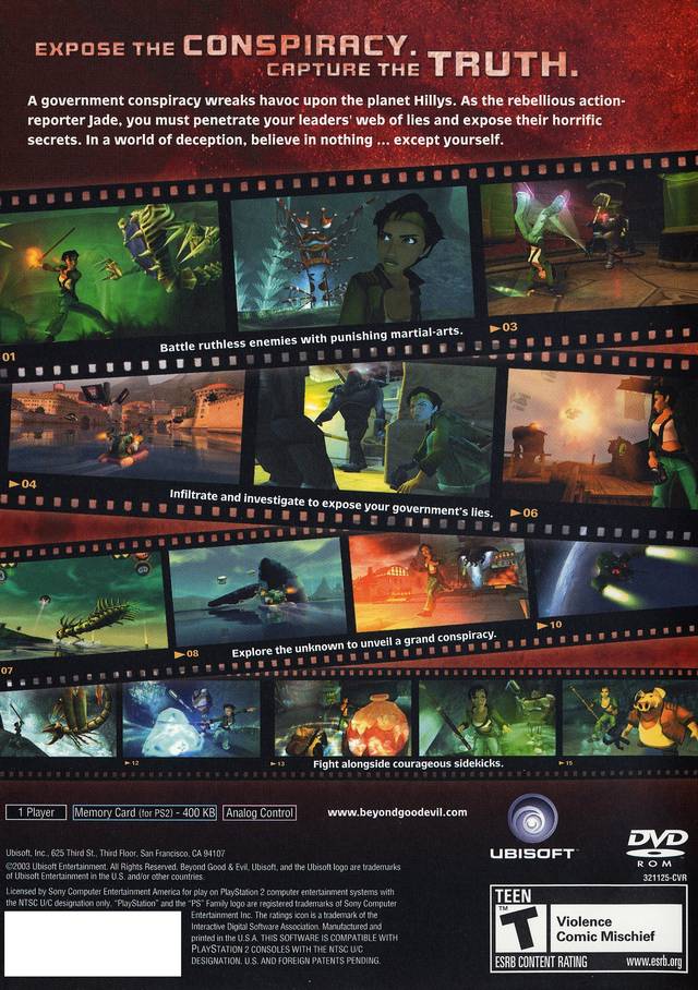 Beyond Good & Evil - (PS2) PlayStation 2 [Pre-Owned] Video Games Ubisoft   