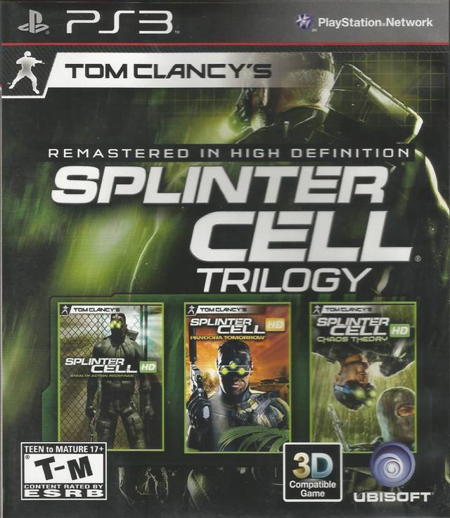 Tom Clancy's Splinter Cell Classic Trilogy HD - (PS3) PlayStation 3 [Pre-Owned] Video Games Ubisoft   