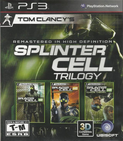 Tom Clancy's Splinter Cell Classic Trilogy HD - PlayStation 3 Video Games Ubisoft   