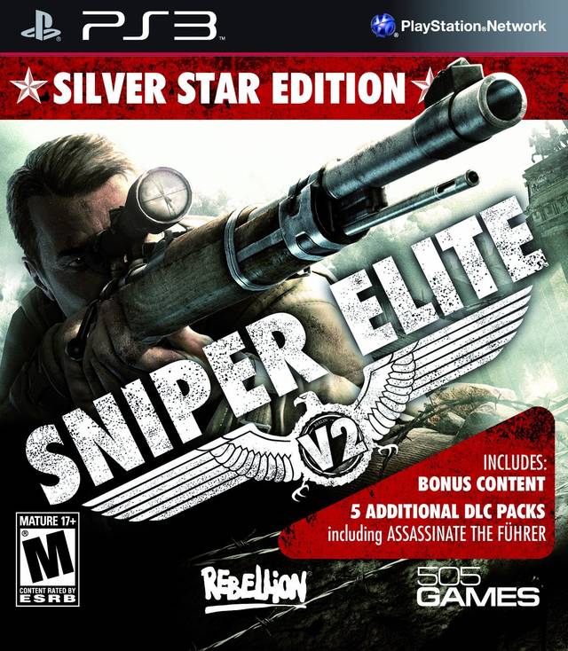 Sniper Elite V2 (Silver Star Edition) - (PS3) PlayStation 3 [Pre-Owned] Video Games 505 Games   