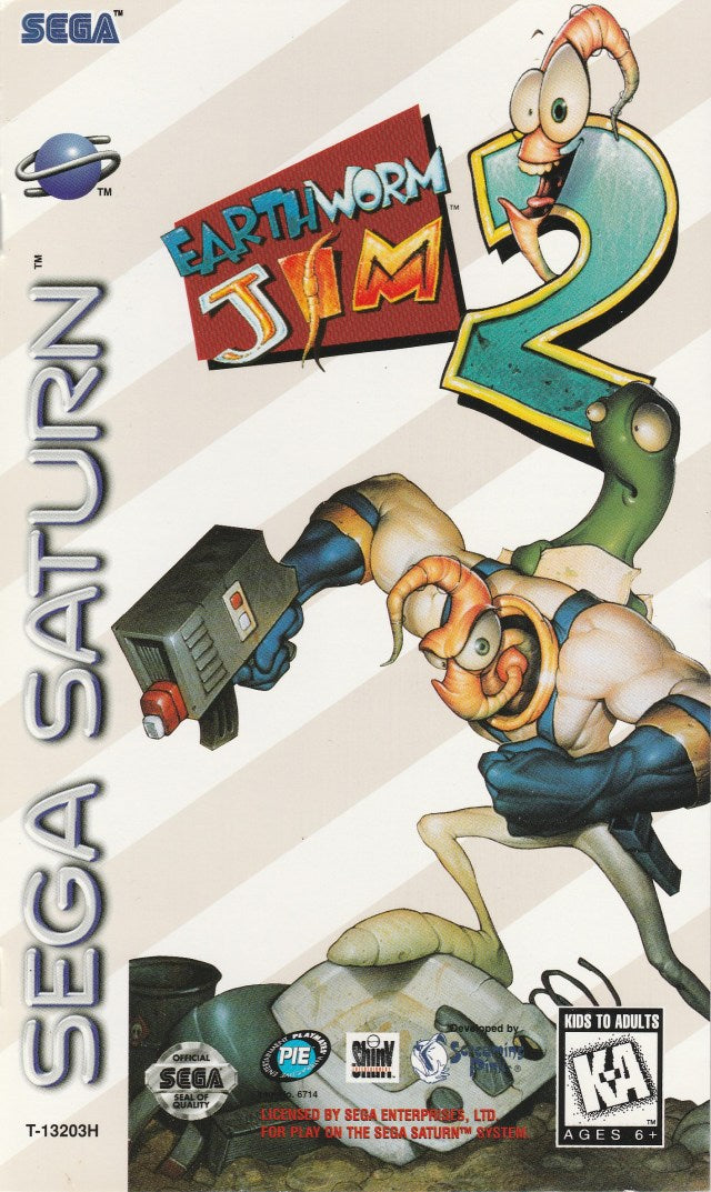 Earthworm Jim 2 - (SS) SEGA Saturn [Pre-Owned] Video Games Playmates   