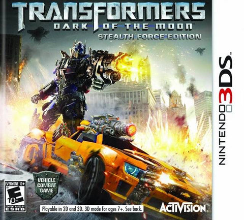 Transformers: Dark of the Moon - Stealth Force Edition - Nintendo 3DS [Pre-Owned] Video Games Activision   