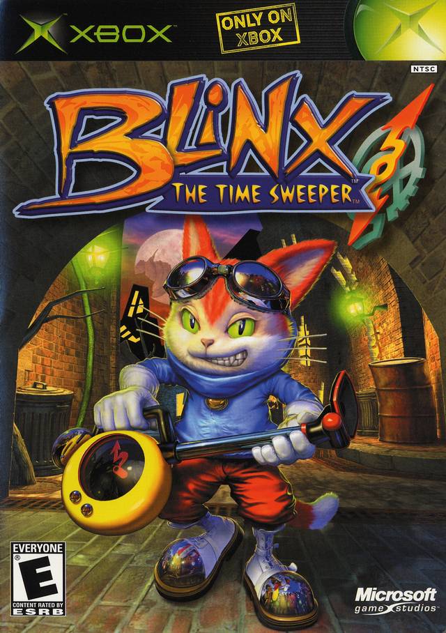 Blinx: The Time Sweeper - Xbox Video Games Microsoft Game Studios   