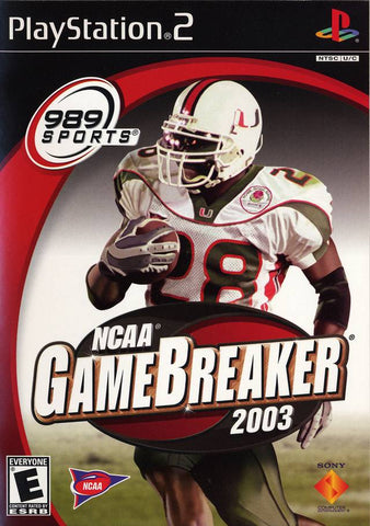 NCAA GameBreaker 2003 - PlayStation 2 Video Games SCEA   