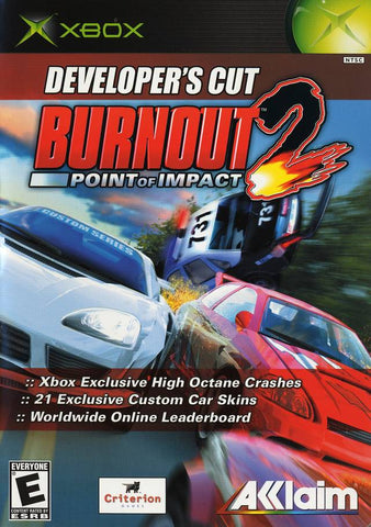 Burnout 2: Point of Impact (Developer's Cut) - Xbox Video Games Acclaim   
