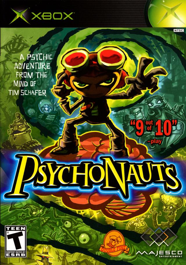 Psychonauts - Xbox Video Games Majesco   